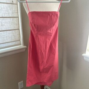 J Crew Pink Strapless Dress 2P